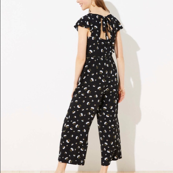 LOFT Women's NWT Lily Tie Back Jumpsuit - Picture 4 of 4